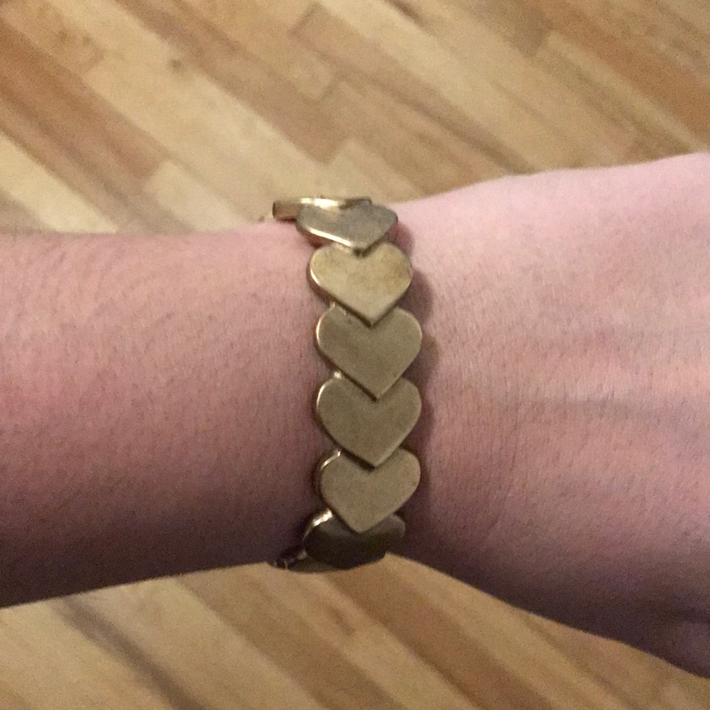 Gold color bracelet
